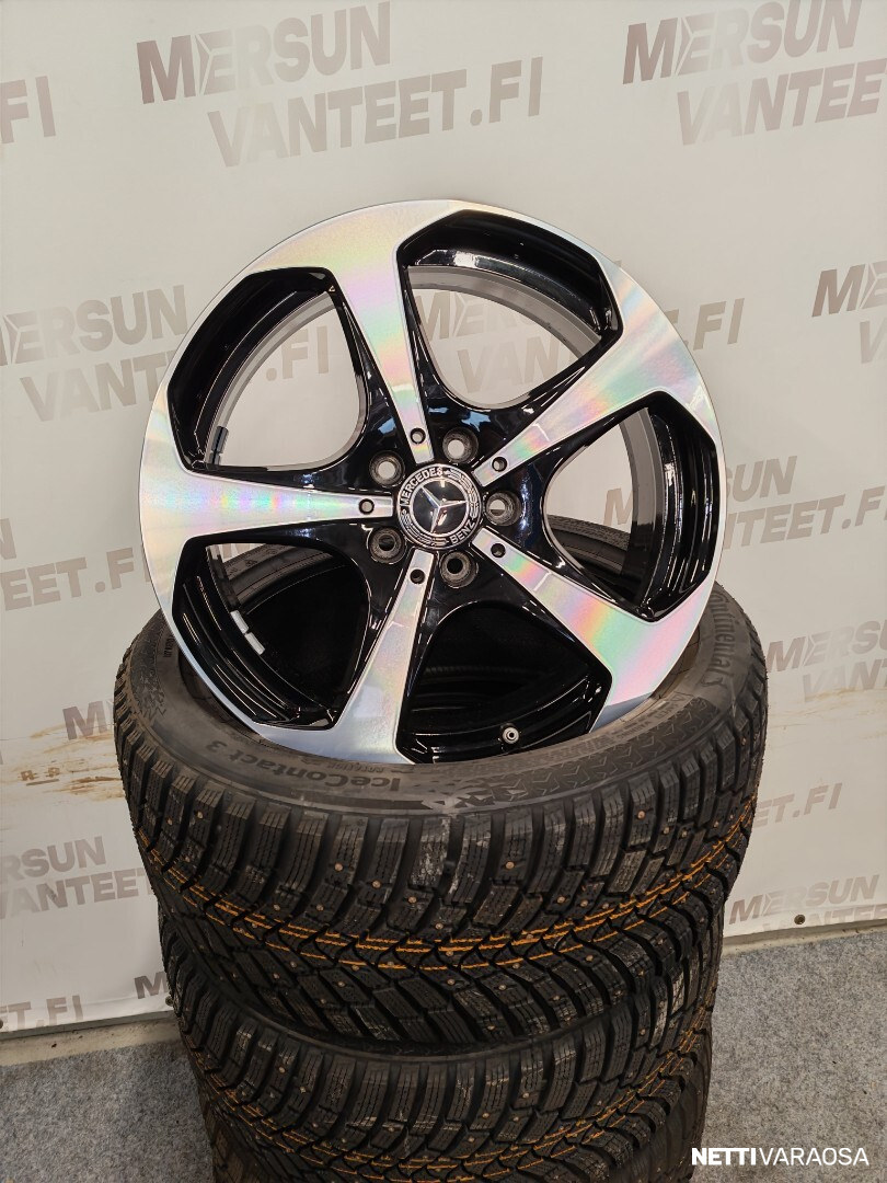 Mercedes-Benz rengassarja - W 205 Uudet nastarenkaat 18", kuva 1